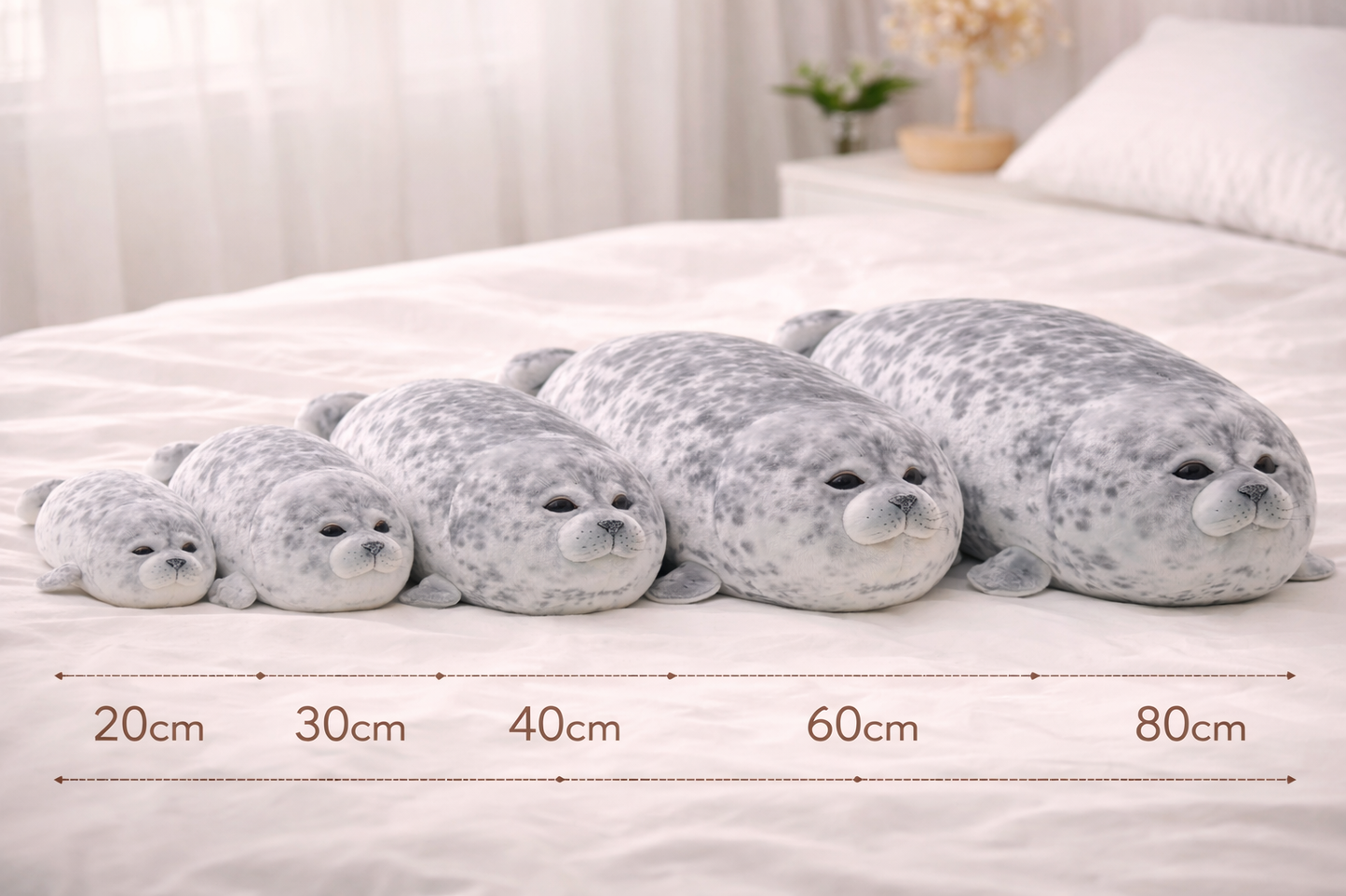 Cozy Seal Hug Pillow
