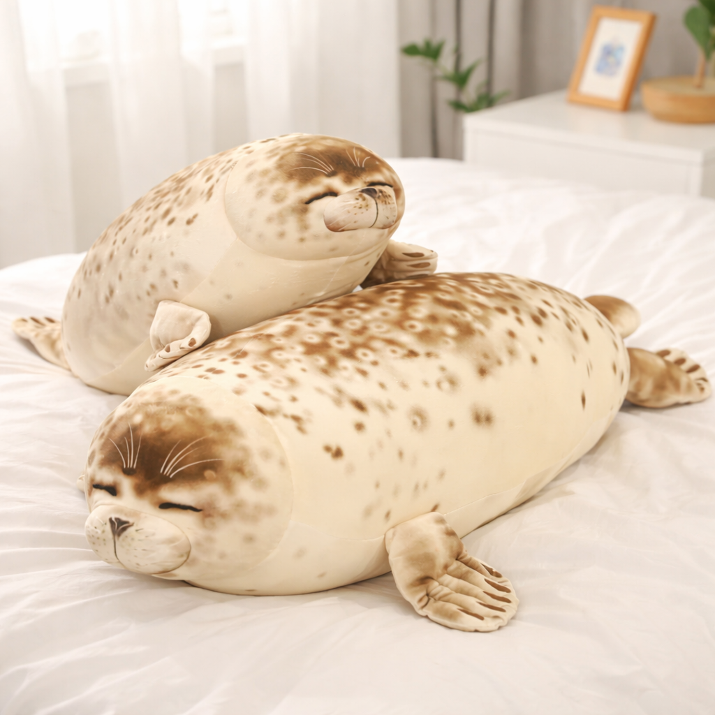 Soft Sea Lion Snuggle Pillow