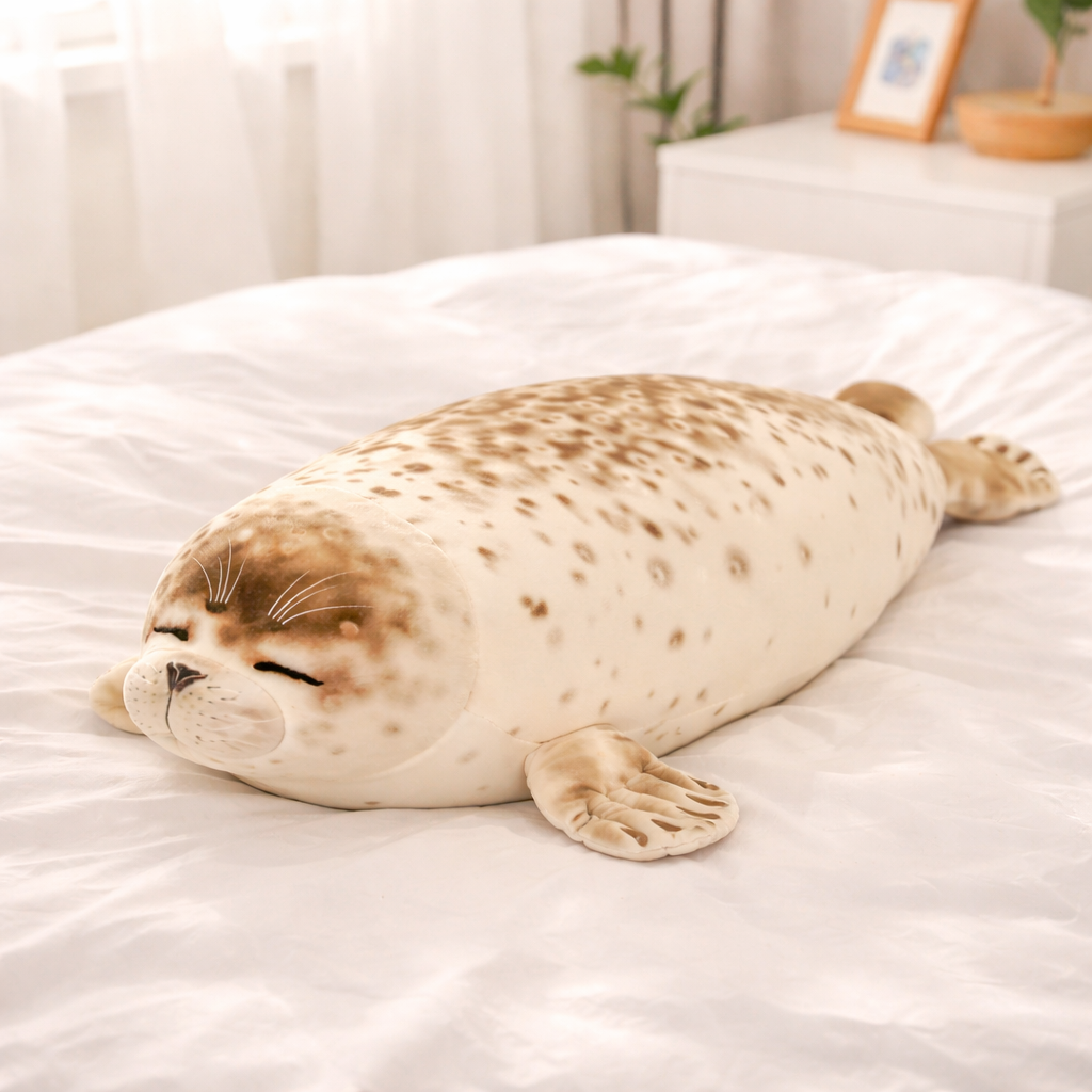 Soft Sea Lion Snuggle Pillow
