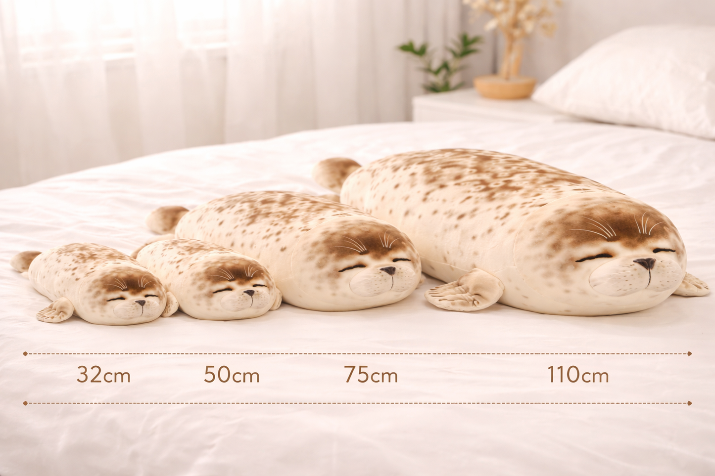 Soft Sea Lion Snuggle Pillow