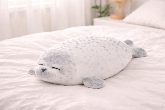 Chubby Seal Plush Pillow